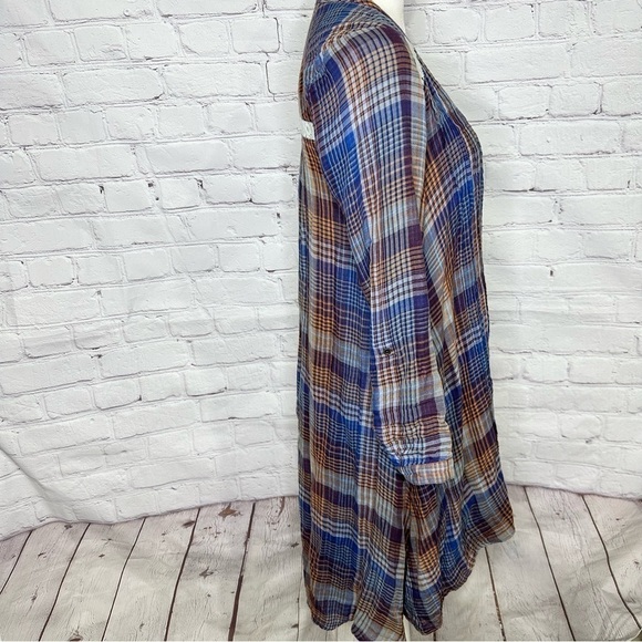 Anthropologie Holding Horses Abita plaid shirtdress - Picture 8 of 15